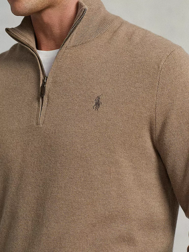 POLO RALPH LAUREN | Troyer Pullover Regular Fit | beige