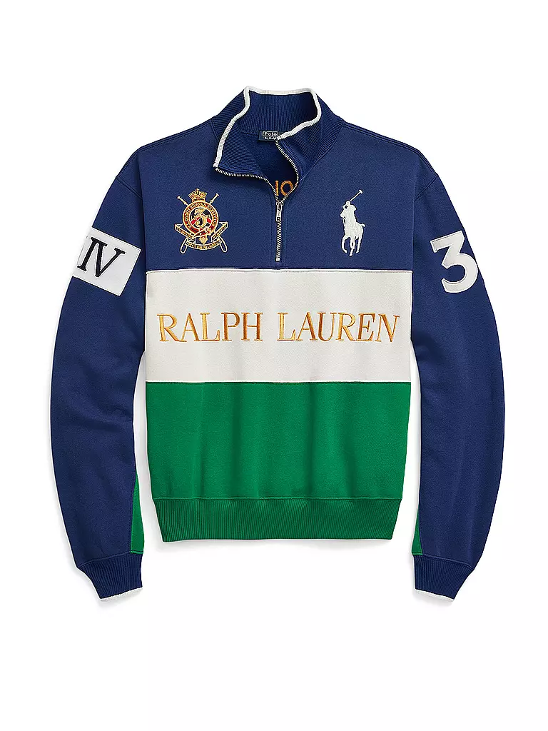 POLO RALPH LAUREN | Troyer Sweater | blau