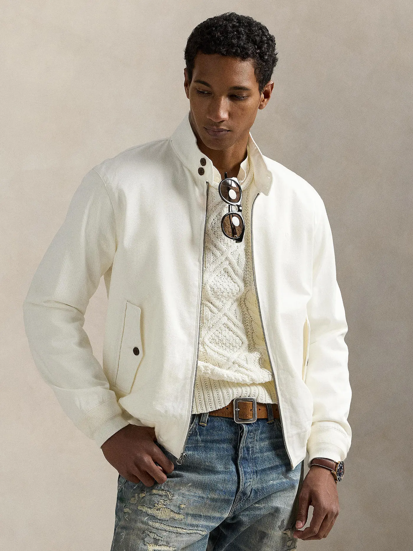 POLO RALPH LAUREN | Windbreaker | weiss