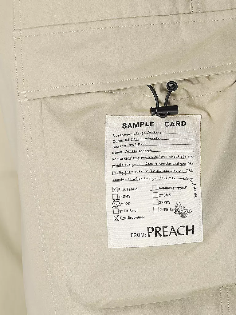 PREACH | Cargohose  | beige