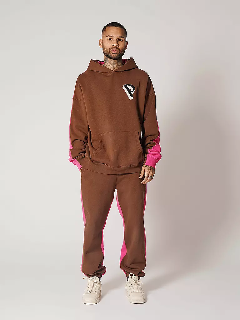 PREACH | Kapuzensweater-Hoodie H | braun
