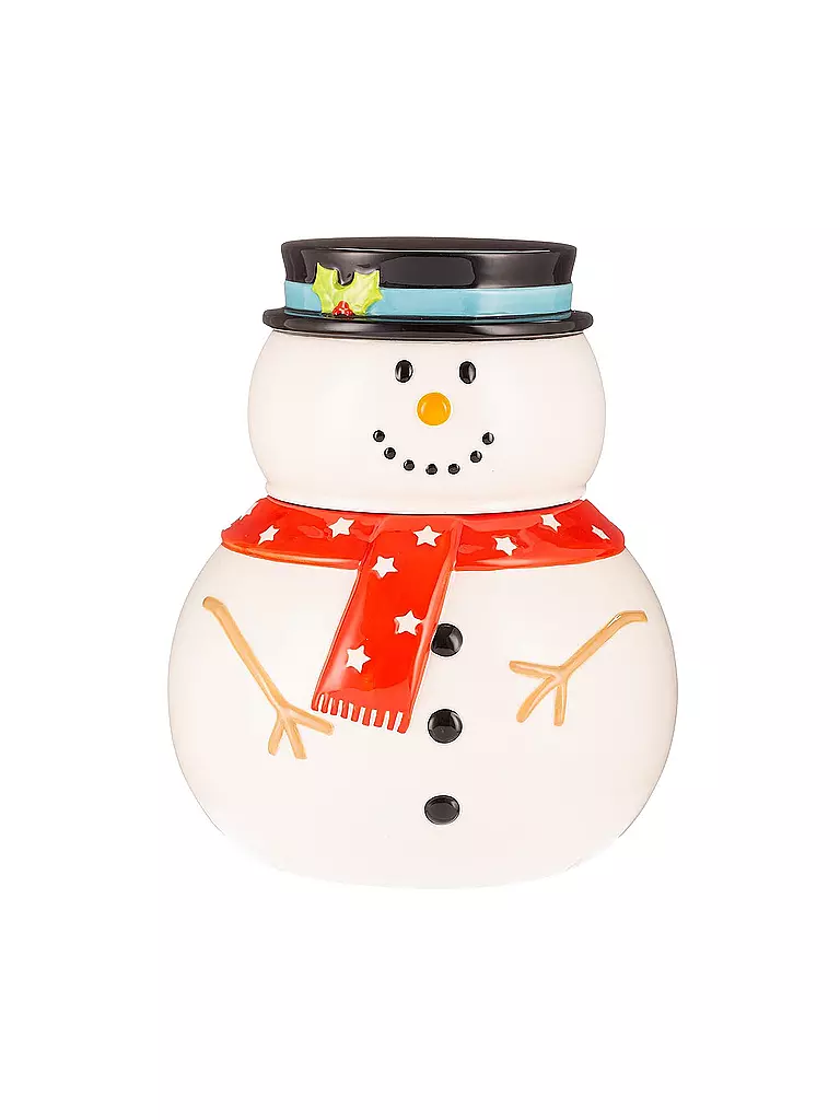 PRICE & KENSINGTON | Keksdose SCHNEEMANN Steinzeug | weiss