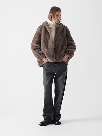 PRIDE TO BE | Jacke in Felloptik HOVY
