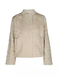 PRIDE TO BE | Jacke in Felloptik DANJA | beige