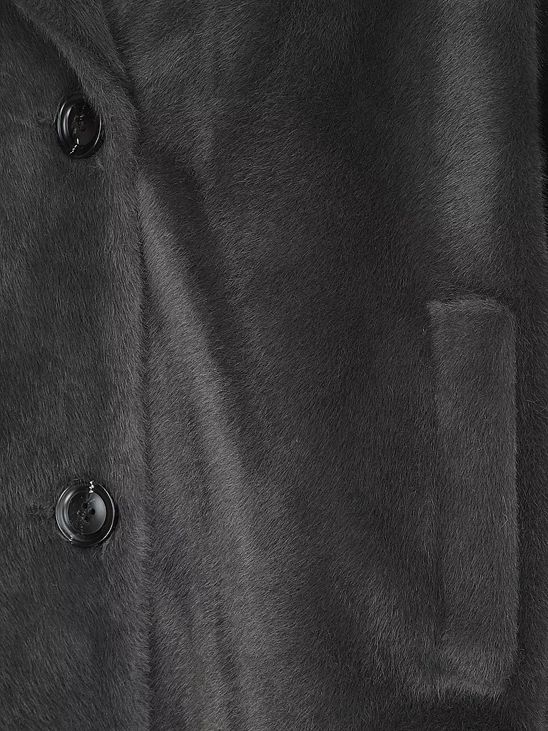 PRIDE TO BE | Jacke in Felloptik DOLORES | grau