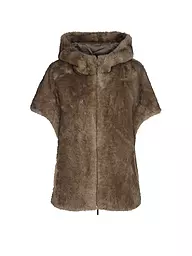 PRIDE TO BE | Jacke in Felloptik HOLA | braun