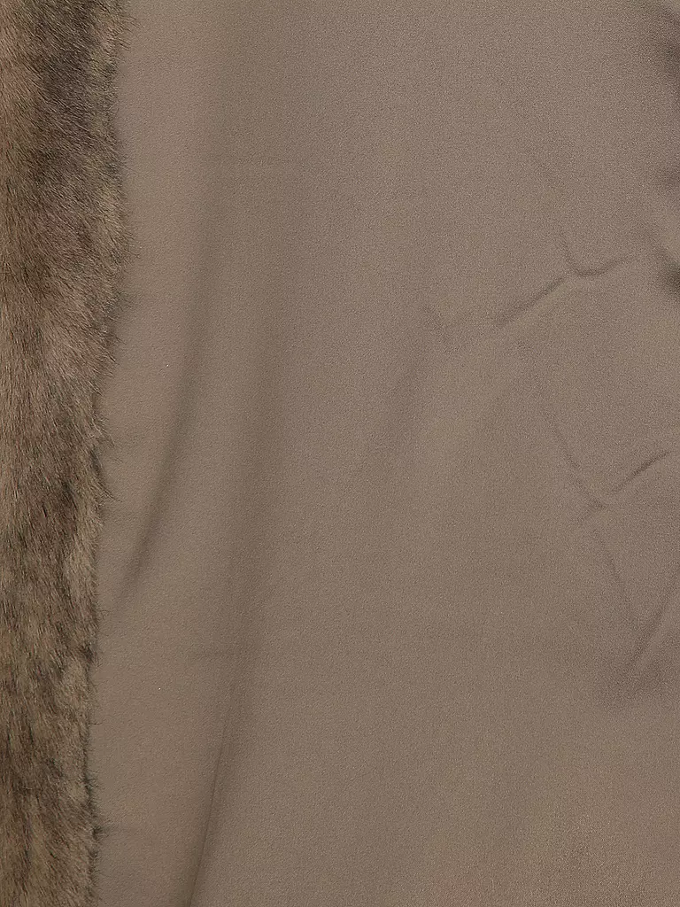 PRIDE TO BE | Jacke in Felloptik HOLA | braun