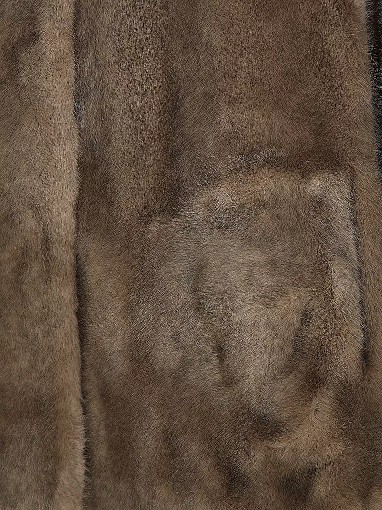 PRIDE TO BE | Jacke in Felloptik HOVY | braun