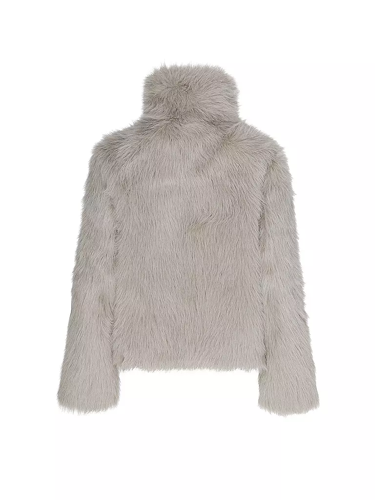 PRIDE TO BE | Jacke in Felloptik NEW XANA FAKE TOSCANA  | grau