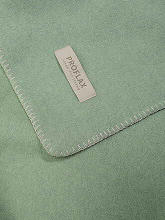 PROFLAX | Wohndecke - Plaid PROFLAX FLEECE 160x200cm Secret Salbei