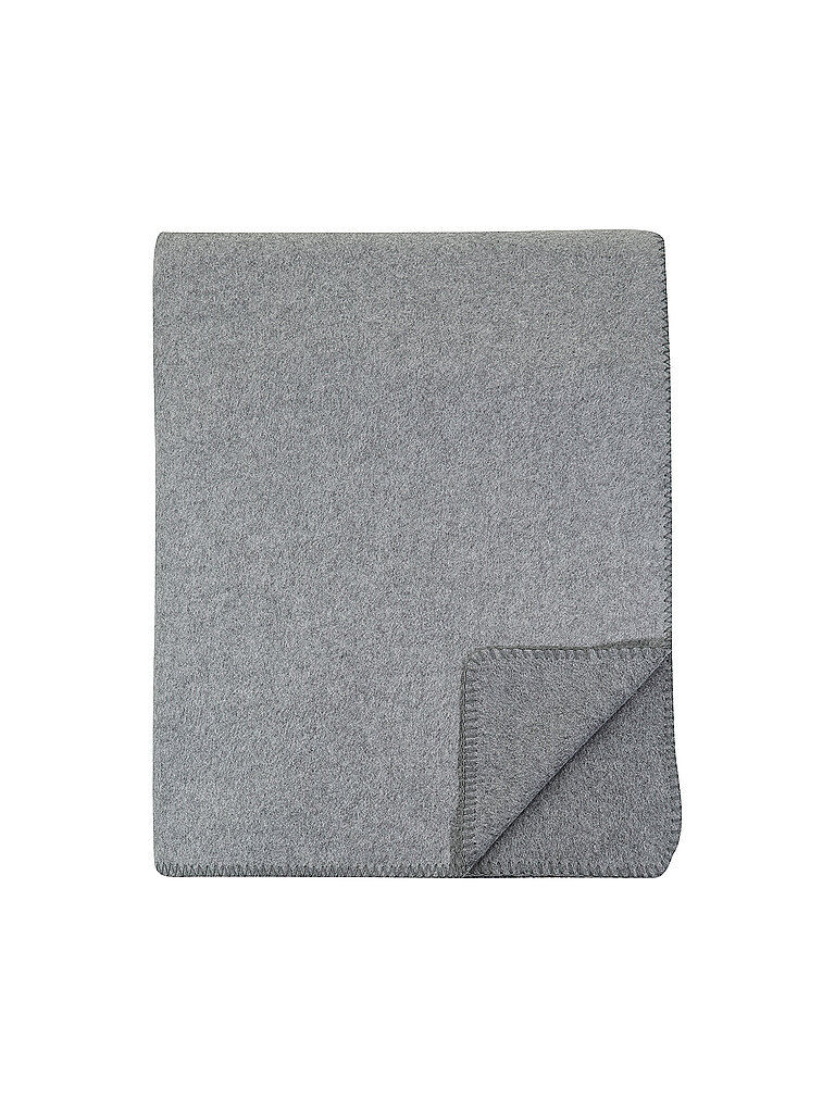 Wohndecke - Plaid FLEECE 160x200cm Secret Grey grau baby