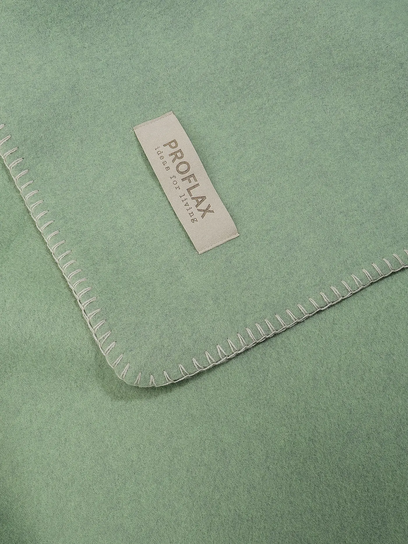 PROFLAX | Wohndecke - Plaid PROFLAX FLEECE 160x200cm Secret Salbei | hellgrün