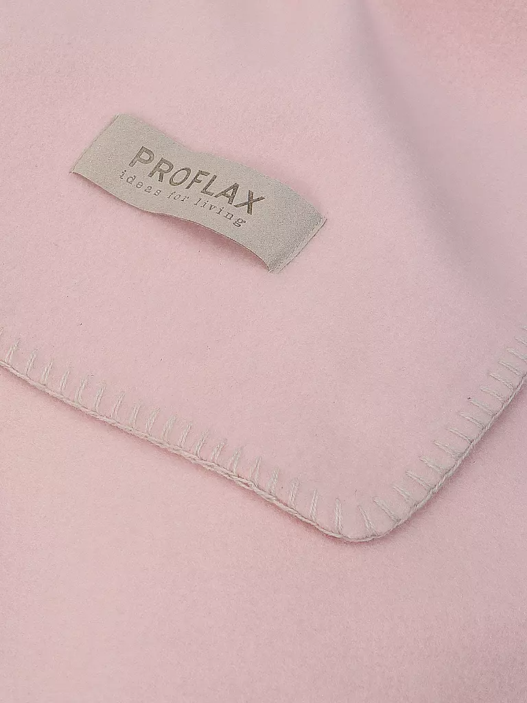 PROFLAX | Wohndecke - Plaid SECRET 160x200cm Rose | rosa