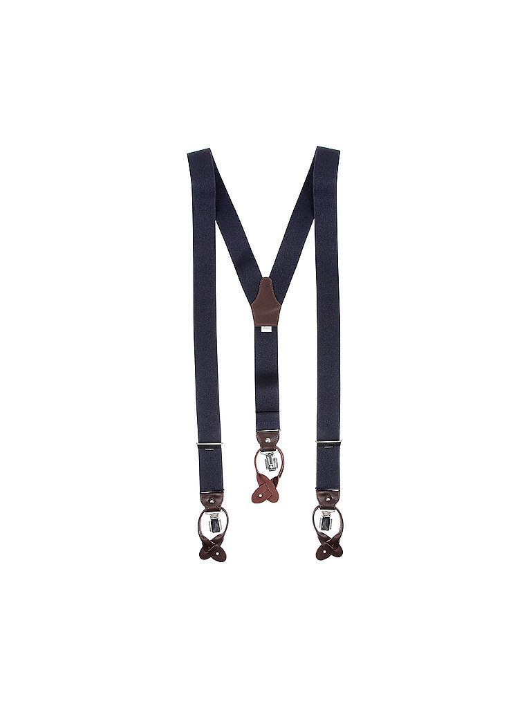 PROFUOMO Hosenträger blau