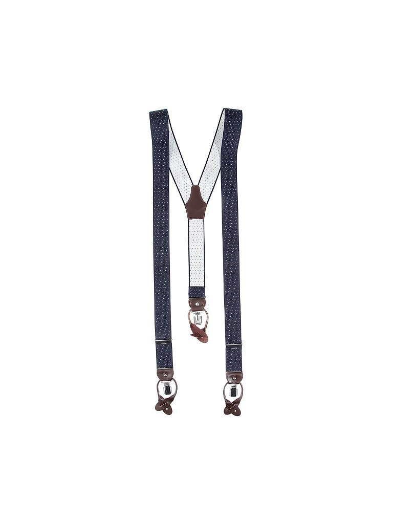 PROFUOMO Hosenträger blau
