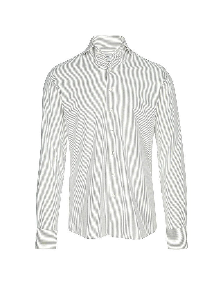 Hemd Slim Fit olive 43 herren