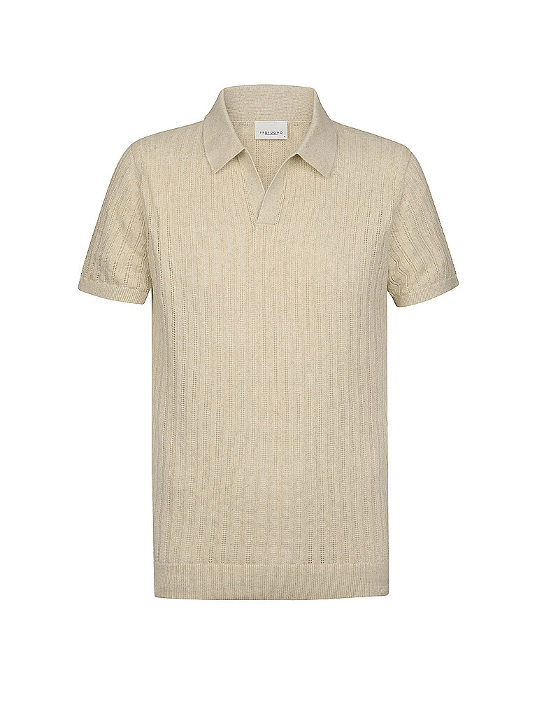 Poloshirt creme XXL herren