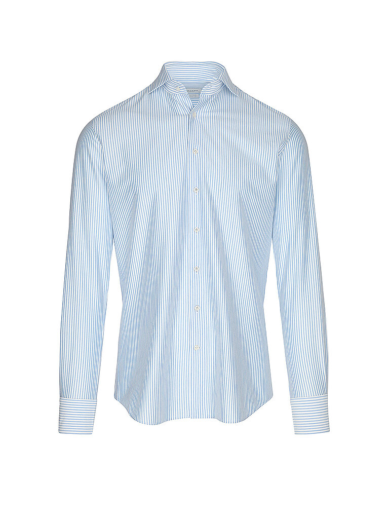 Hemd Slim Fit blau 45 herren