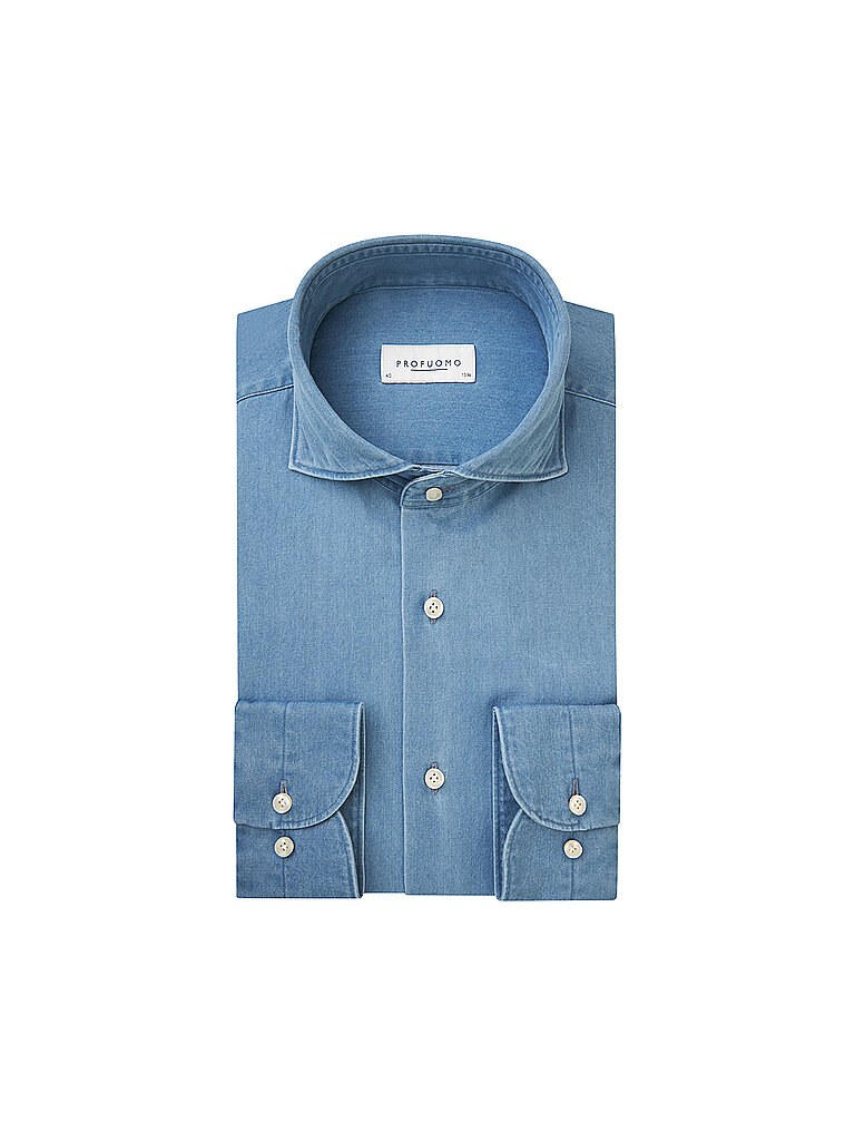 Hemd Slim Fit blau 42 herren