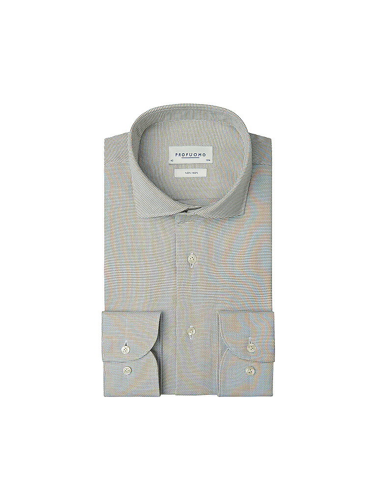 PROFUOMO Hemd Slim Fit olive | 38