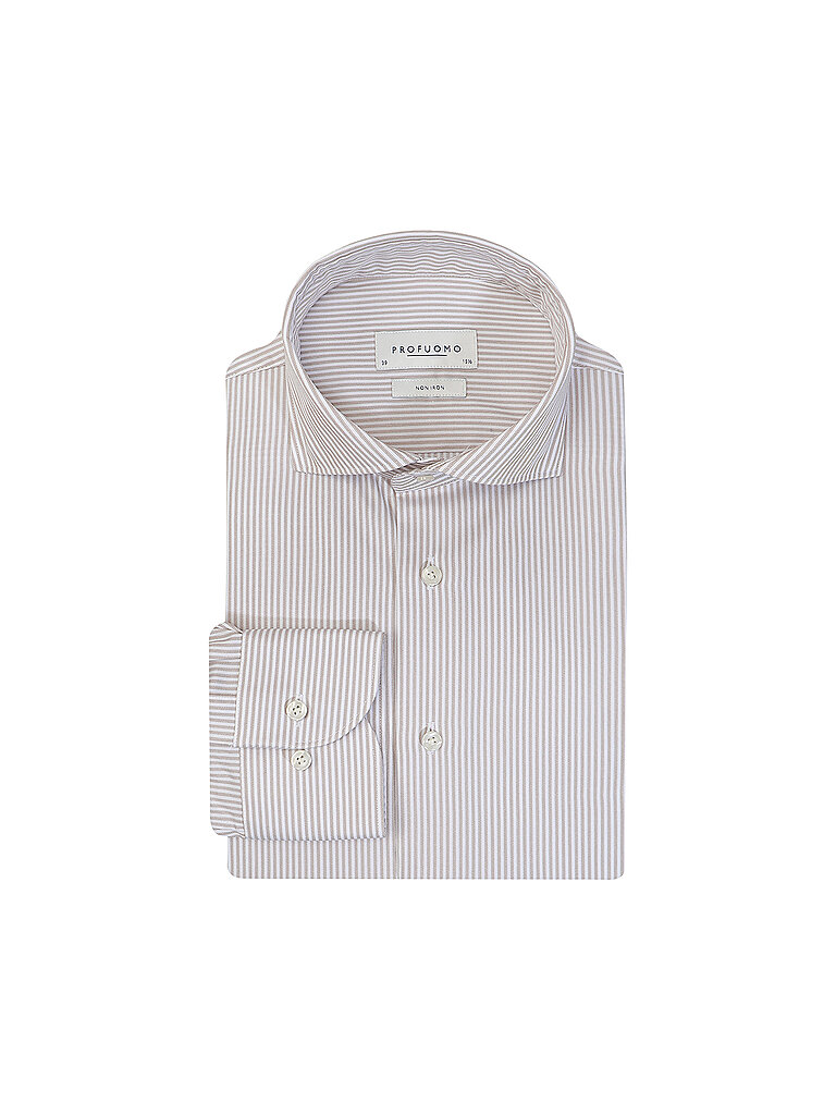 PROFUOMO Hemd Slim Fit  olive | 38