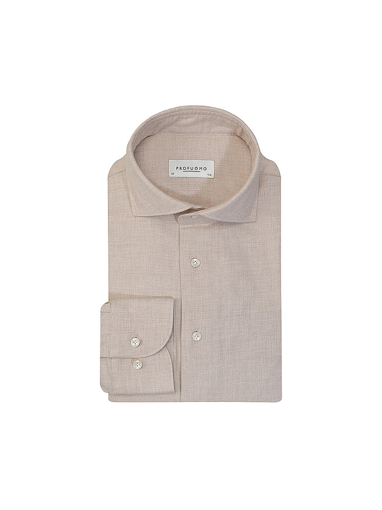 PROFUOMO Businnes Hemd beige | 39