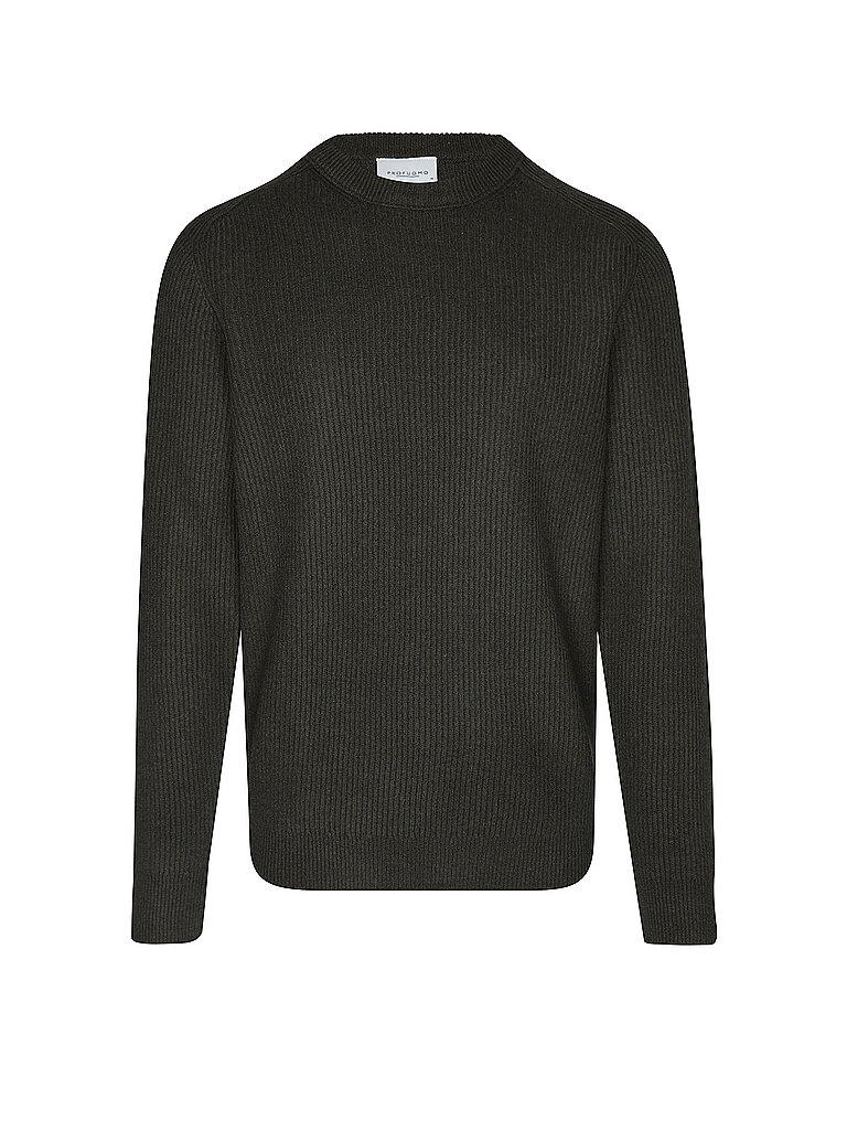 PROFUOMO Pullover  dunkelgrün | S