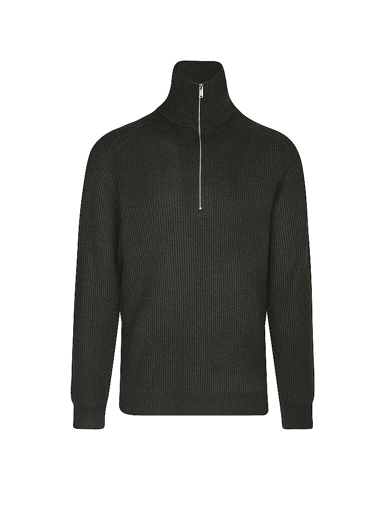 PROFUOMO Troyer Pullover  dunkelgrün | S