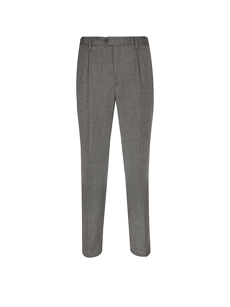 PROFUOMO Wollhose braun | L