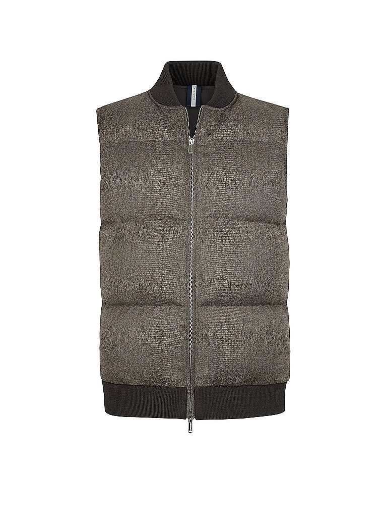 PROFUOMO Steppgilet  braun | 48