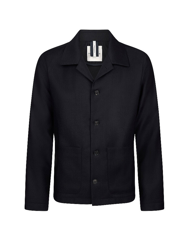 PROFUOMO Overshirt blau M herren