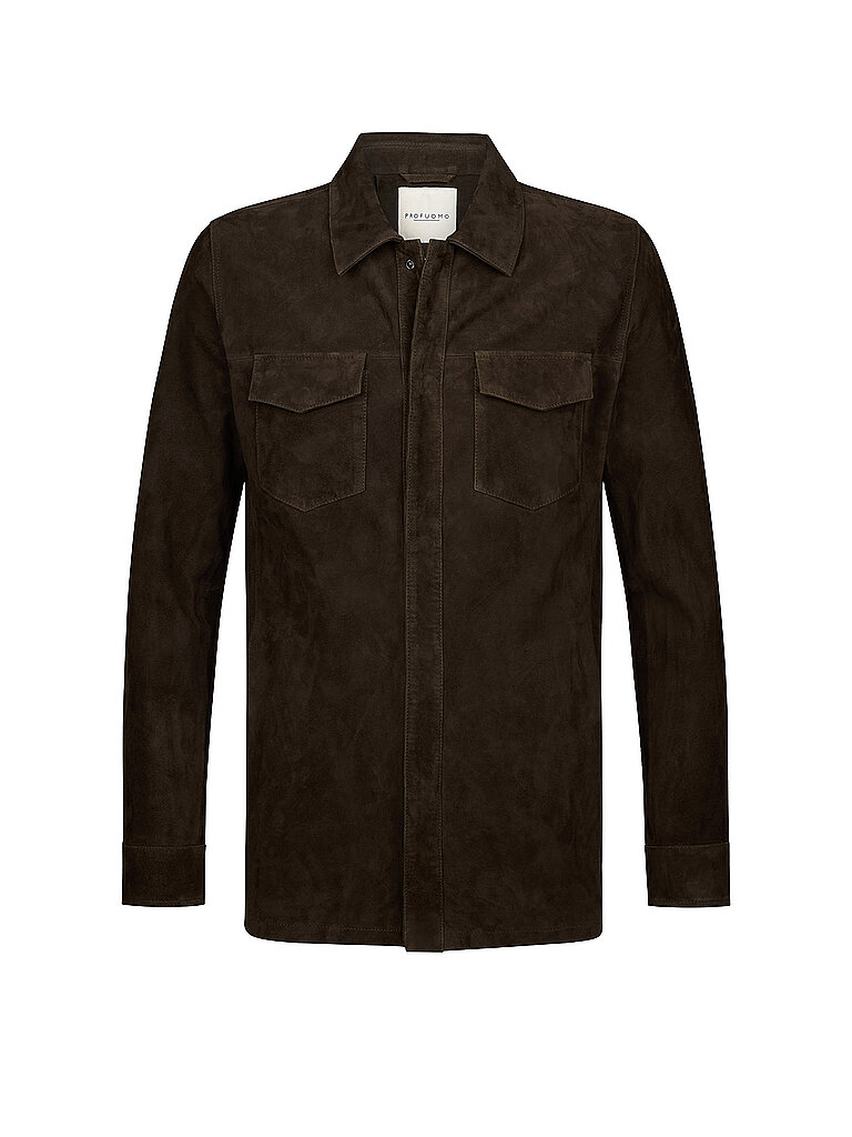 Overshirt braun M herren