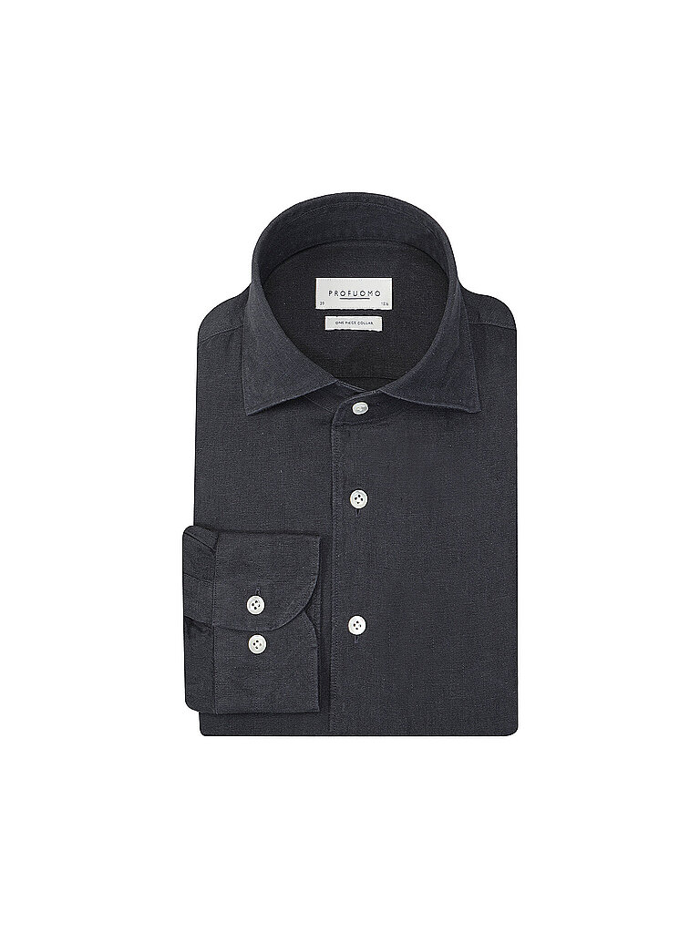 Leinenhemd dunkelblau 42 herren