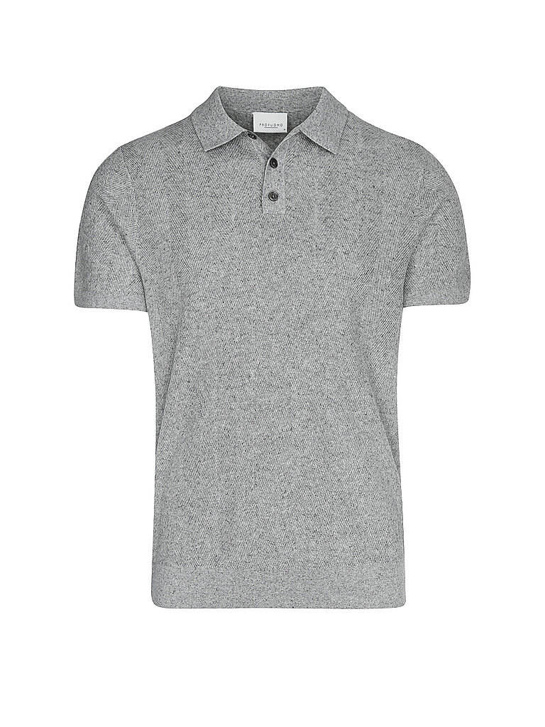 PROFUOMO Poloshirt  grau | L