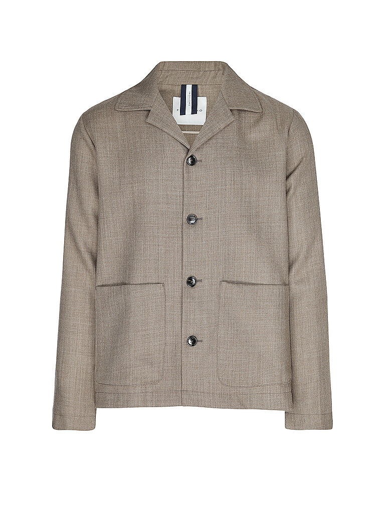 Overshirt braun S herren