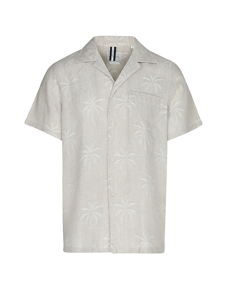 Hemd Regular Fit beige L herren