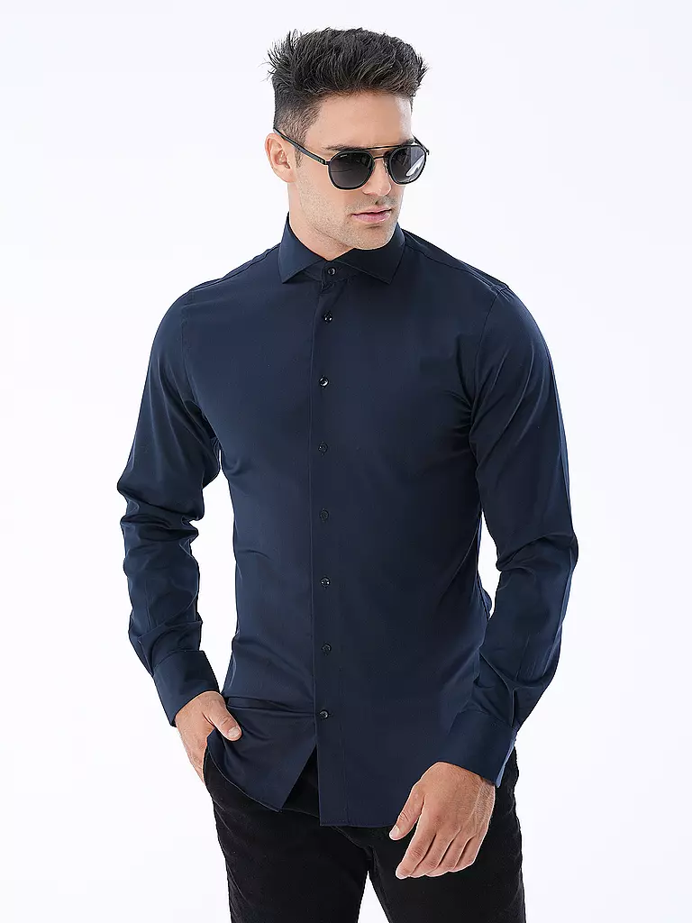 PROFUOMO | Hemd Slim Fit | blau