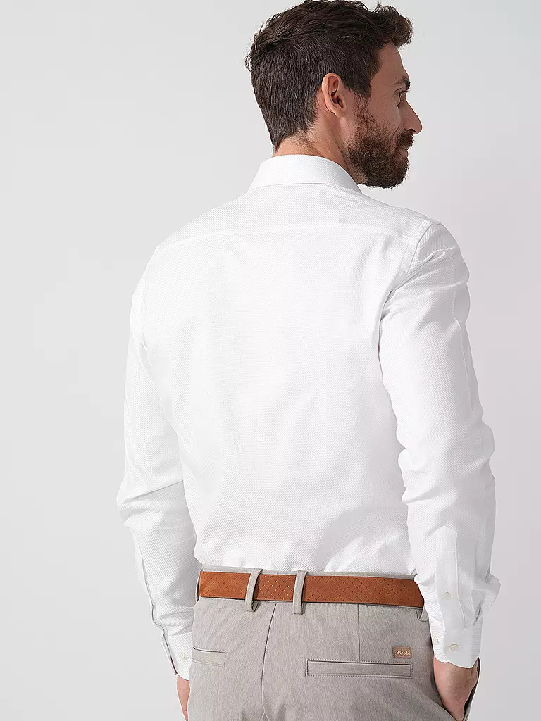 PROFUOMO | Hemd Slim Fit | weiss