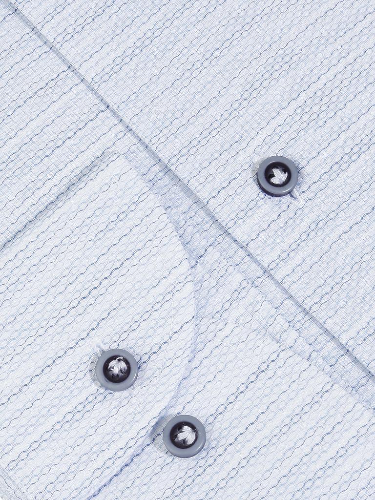 PROFUOMO | Hemd Slim-Fit "Dobby" | blau