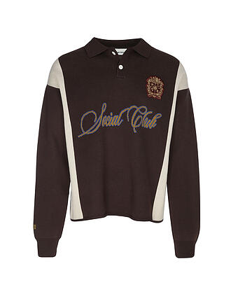 PROHIBITED | Polo-Pullover EMBLEM CONTRAST CLUBHOUSE