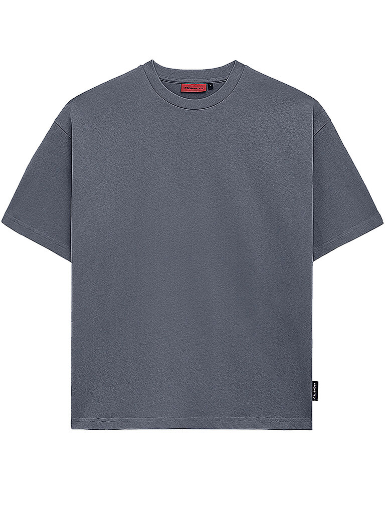 T-Shirt Oversized Fit grau L herren