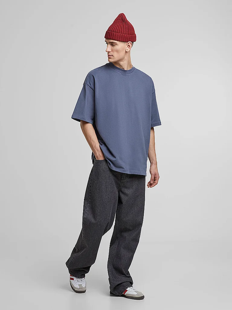 PROHIBITED T-Shirt Oversized Fit Steel Grey L 2