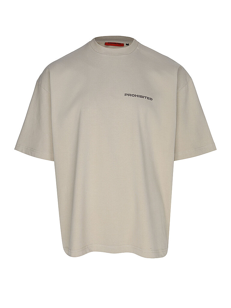 PROHIBITED T-Shirt beige | M
