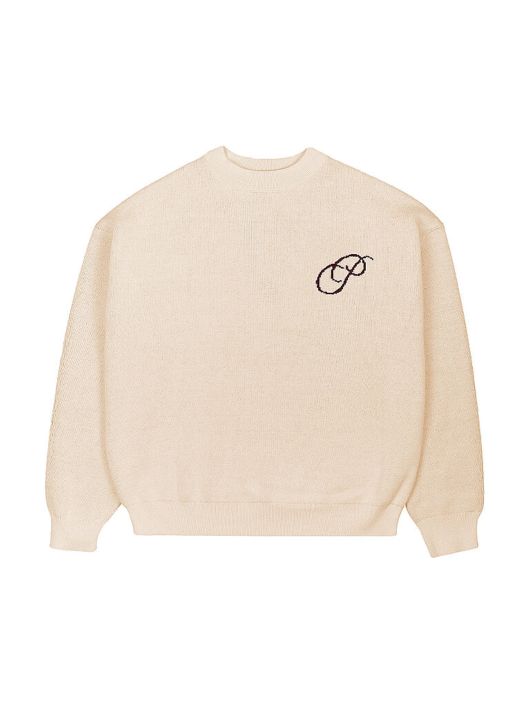 PROHIBITED Pullover INITIAL creme | S