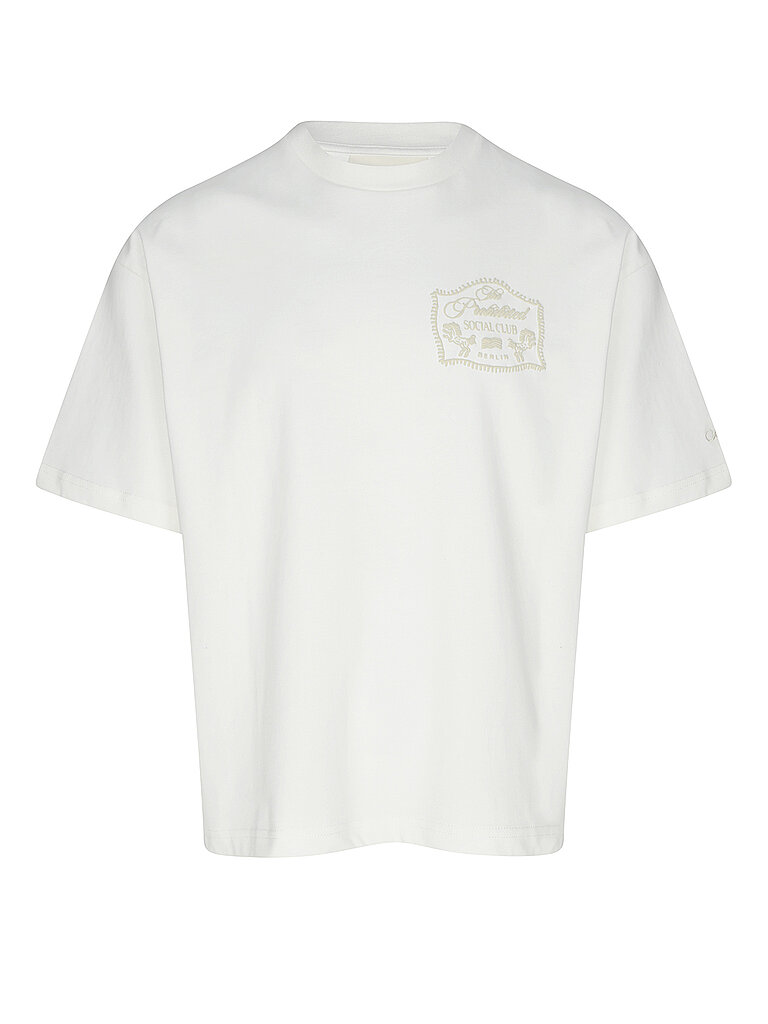 T-Shirt LOWKEY VINTAGE weiss S herren