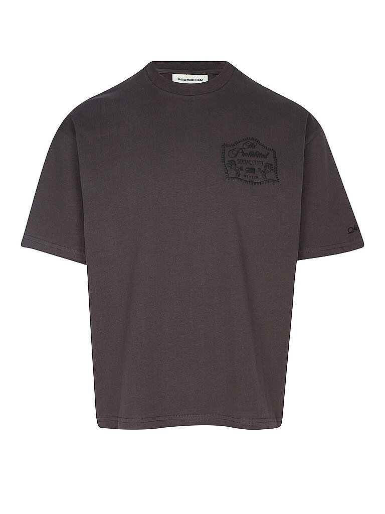 T-Shirt LOWKEY VINTAGE braun XL herren