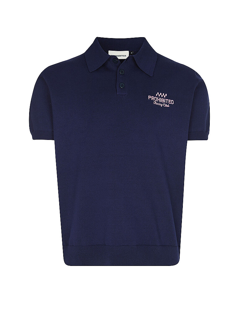 PROHIBITED Poloshirt SPEEDTRAP dunkelblau M herren