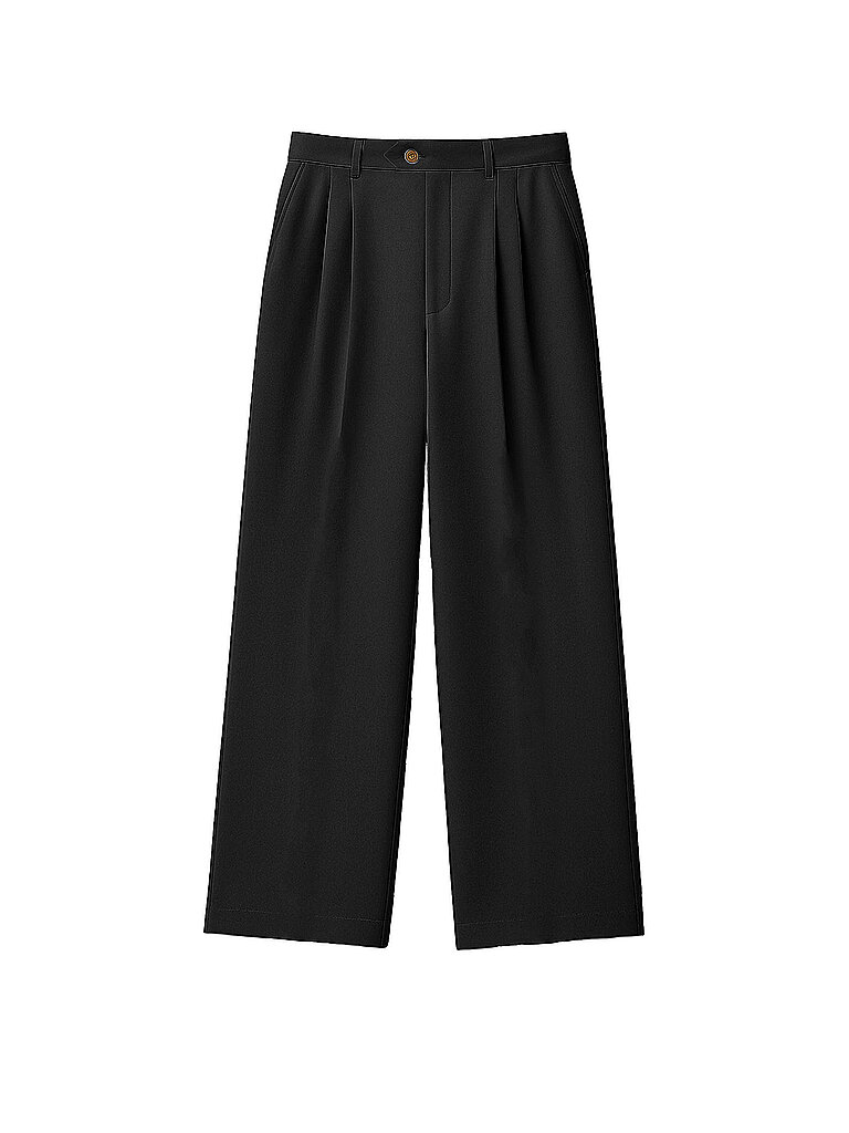 PROHIBITED Chino Wide Leg schwarz | 30