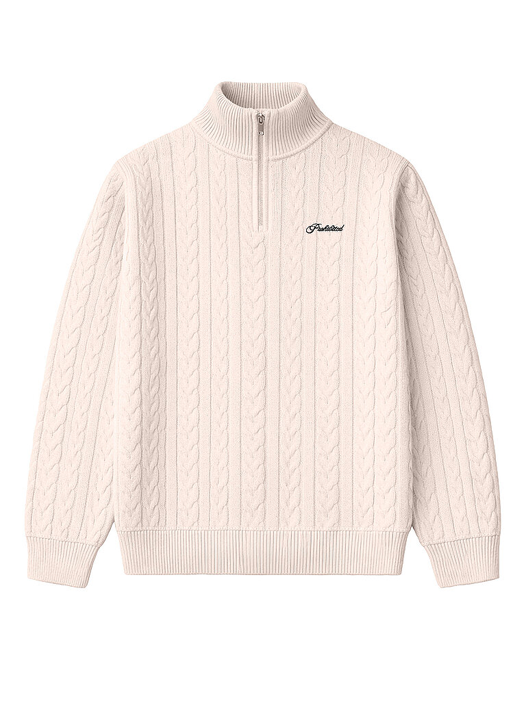 PROHIBITED Troyer Pullover  creme | S