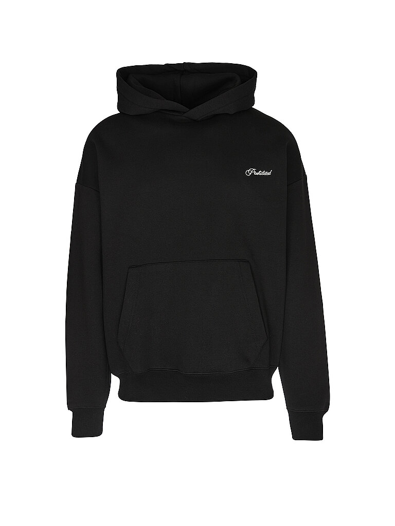 PROHIBITED Kapuzensweater - Hoodie schwarz | S